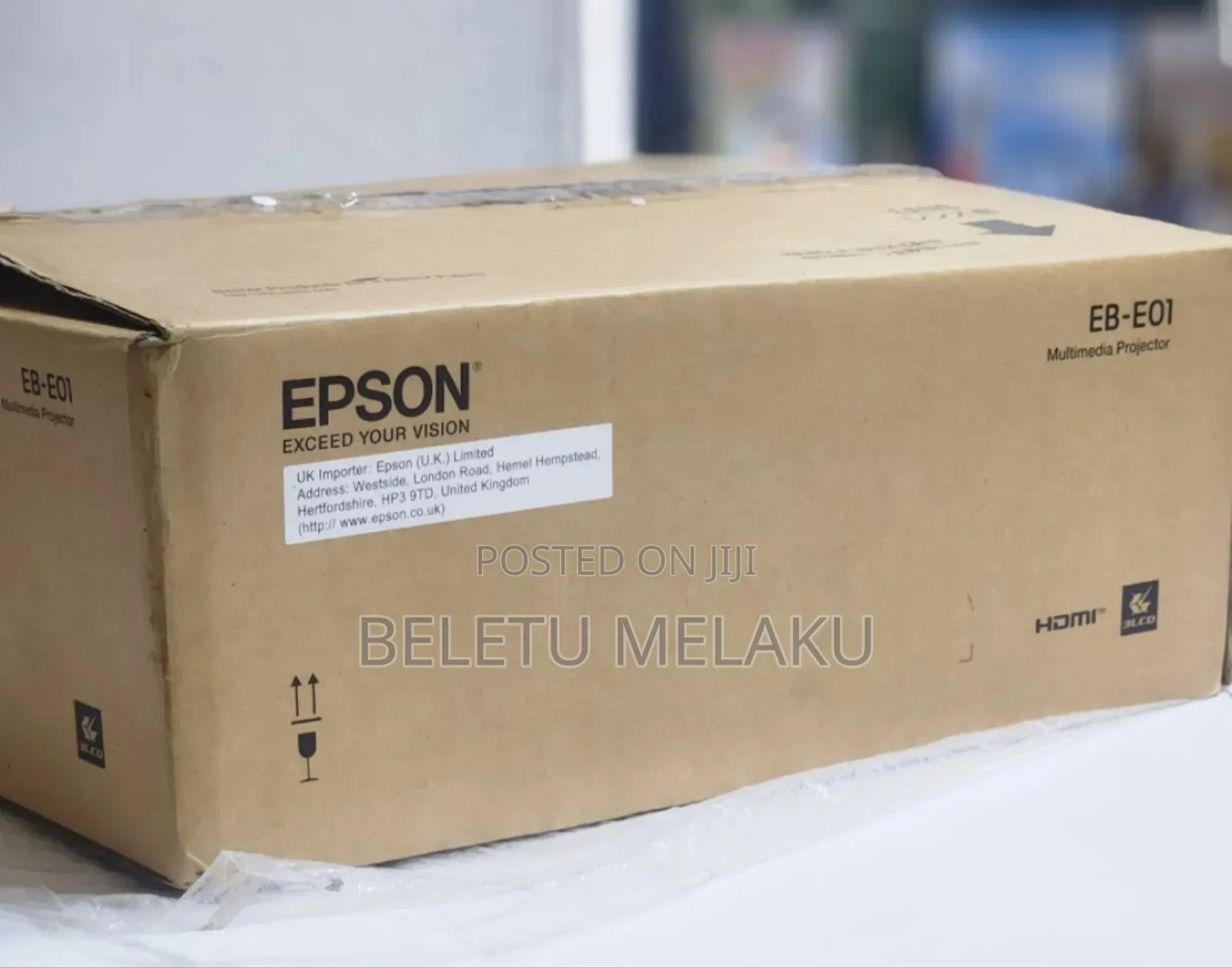 Epson Projector Brand New With Cartoon