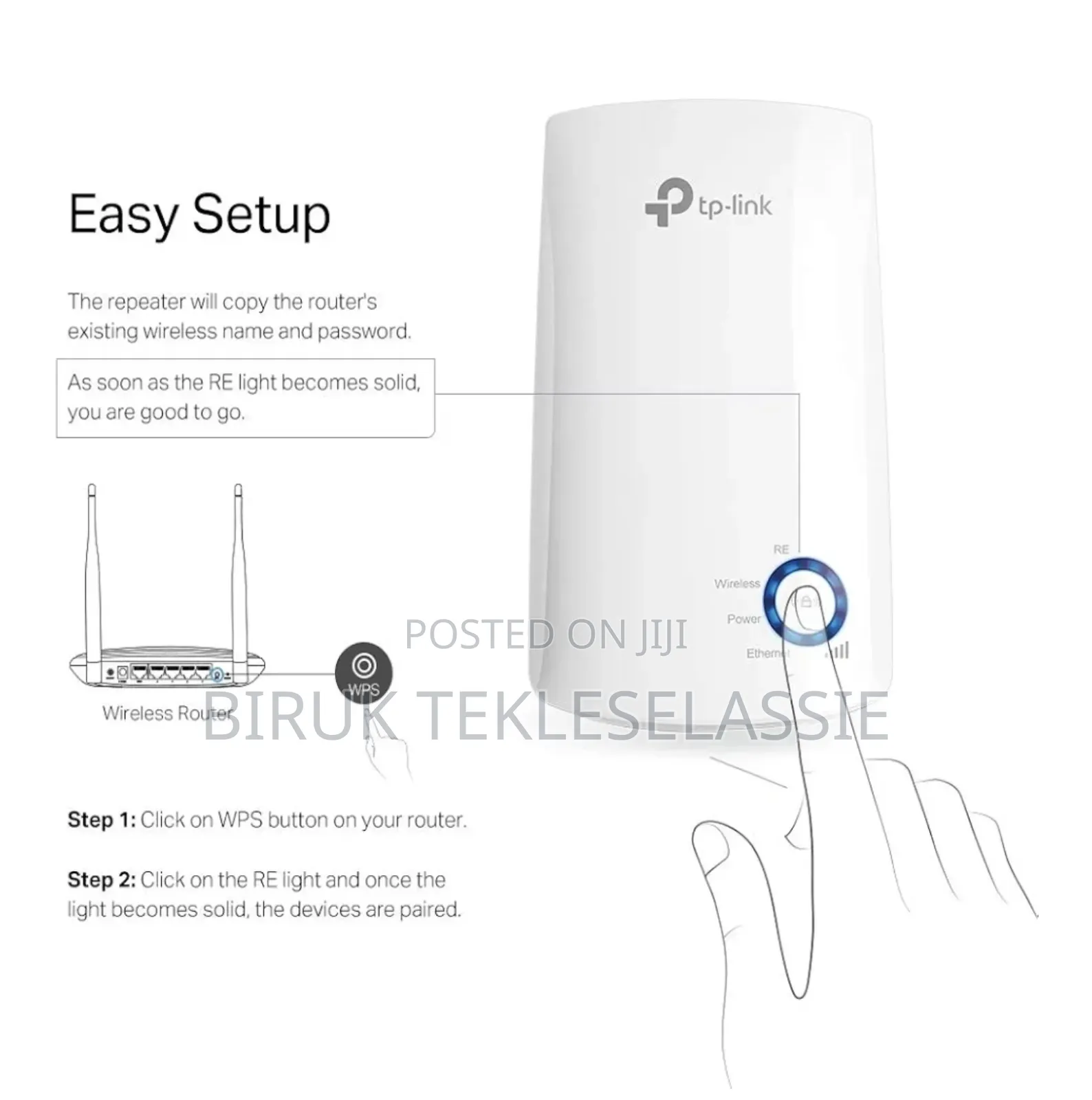 Tp-Link Tl-Wa854re 300 MBPS Range Extender Tplink