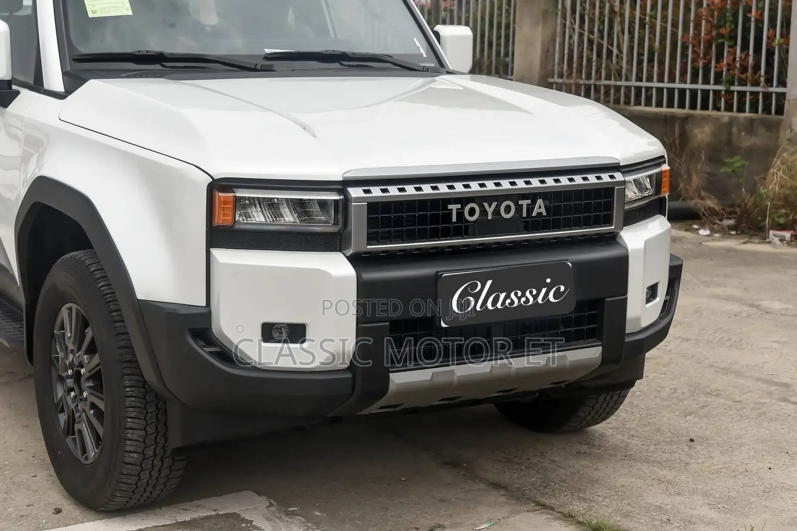 New Toyota Land Cruiser Prado 2.4 Hybrid 2024 White