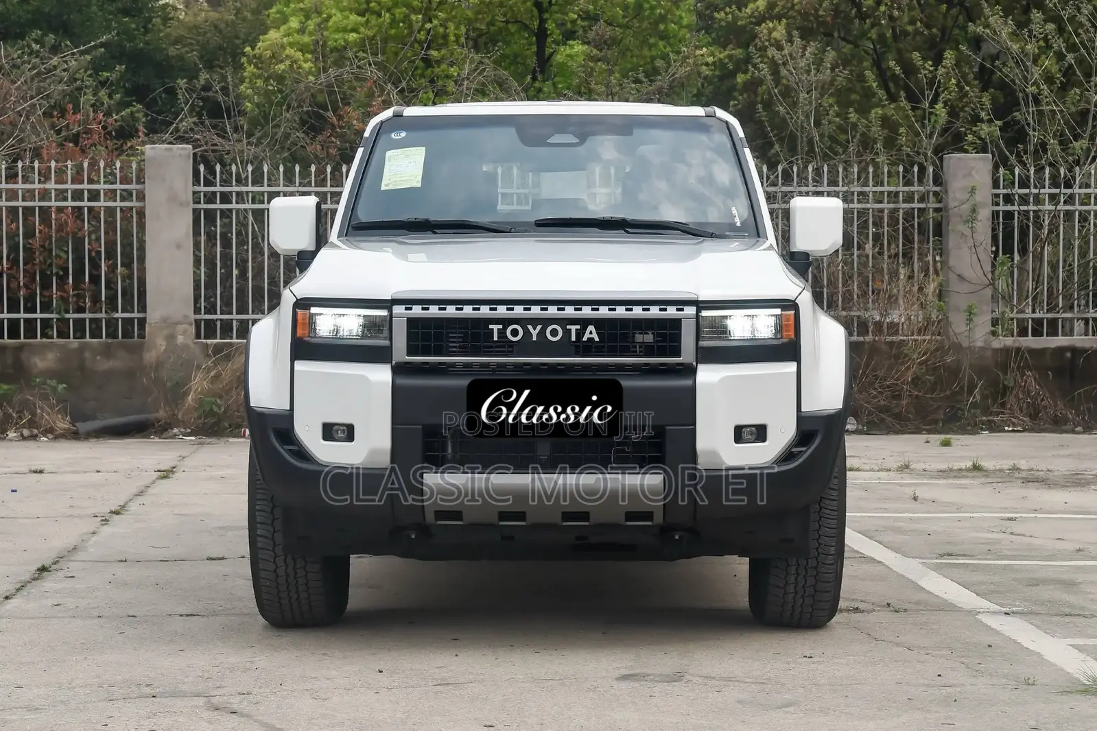 New Toyota Land Cruiser Prado 2.4 Hybrid 2024 White