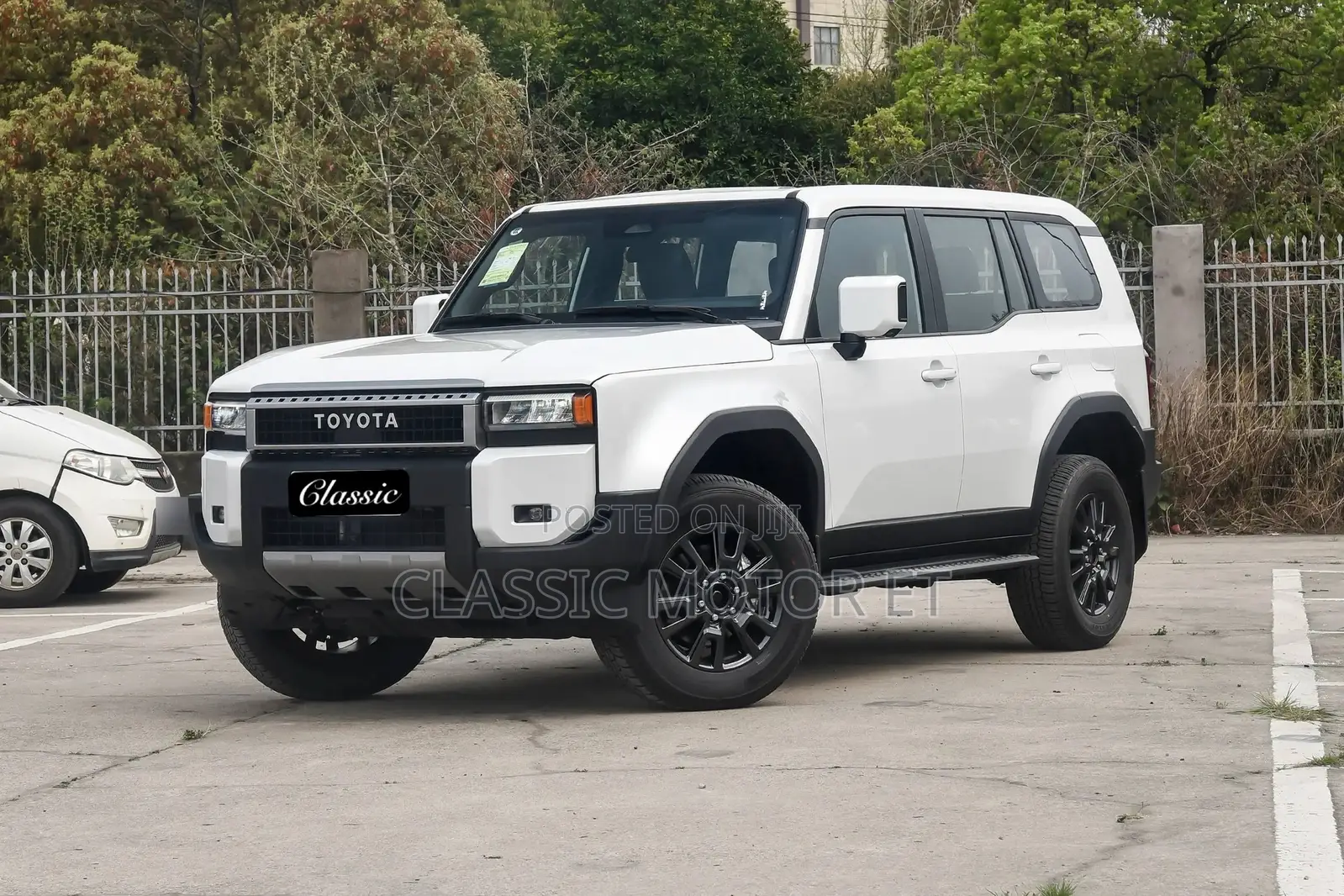 New Toyota Land Cruiser Prado 2.4 Hybrid 2024 White