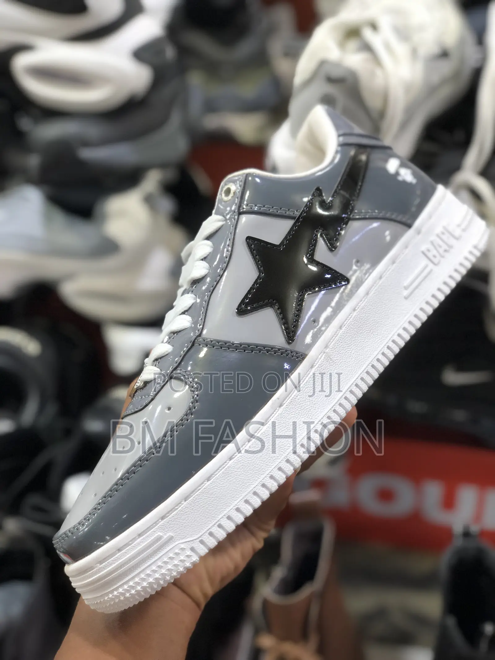 Bape Star Quality Sneaker | Gray