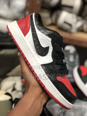 Photo - Jordan 1 Low Dunk Red X White X Black | Multicolor