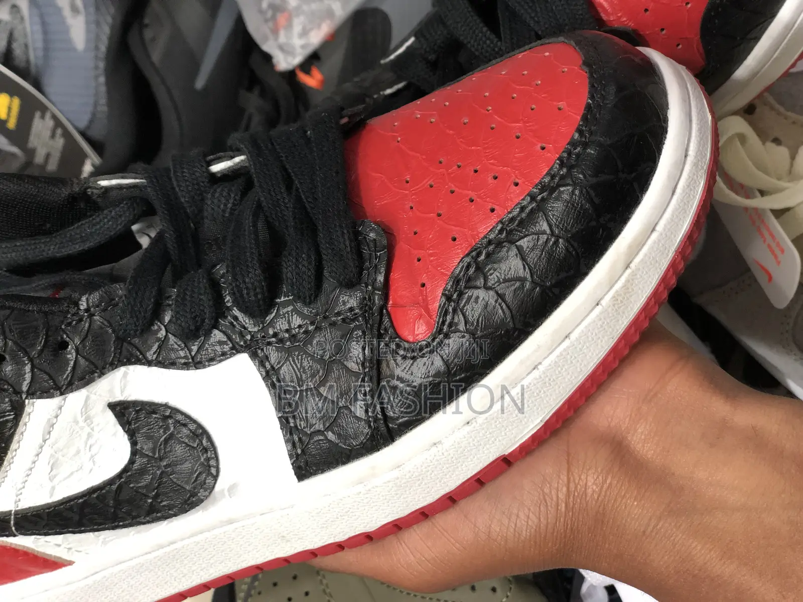 Jordan 1 Low Dunk Red X White X Black | Multicolor
