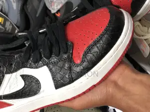 Jordan 1 Low Dunk Red X White X Black | Multicolor