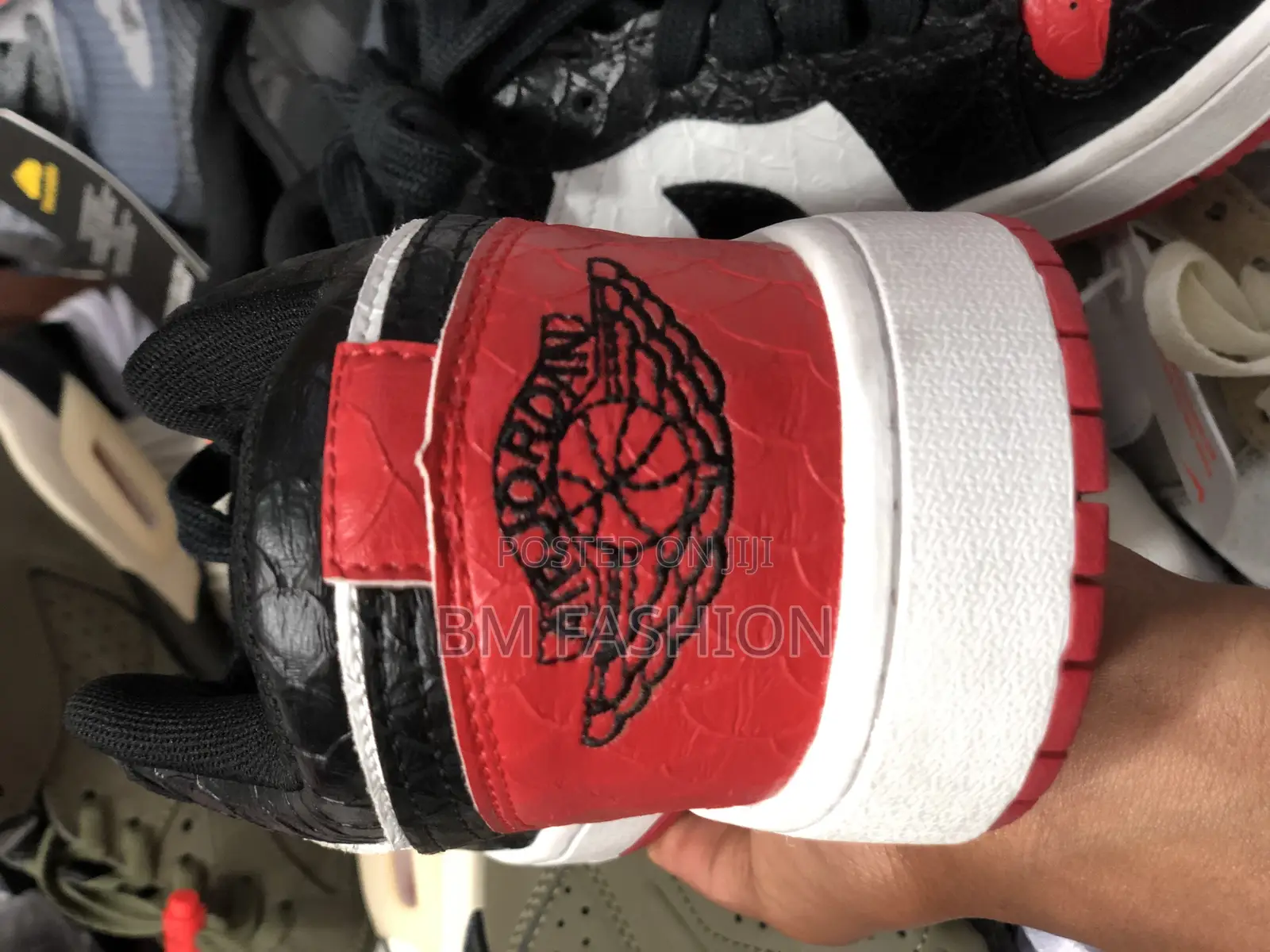 Jordan 1 Low Dunk Red X White X Black | Multicolor
