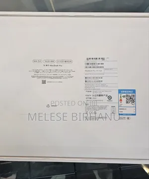 New Laptop Apple MacBook Pro 16GB Apple M4 Pro SSD 512GB