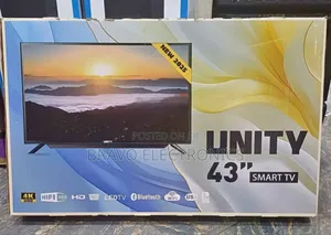 Unity 43'' 2025 Smart Tv – Sharp, Smart Affordable!