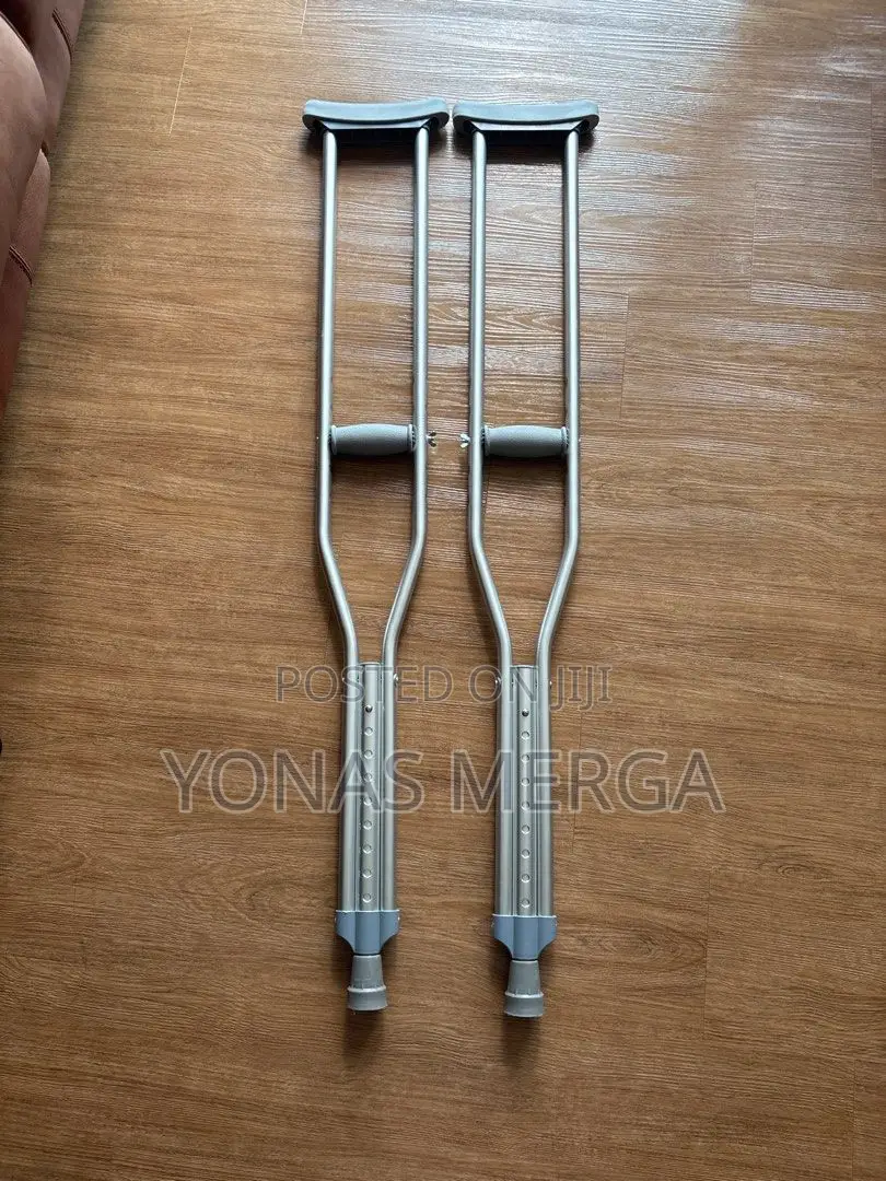 Sepborn Iron Underarm Height Adjustable Crutches | (1 Pair)