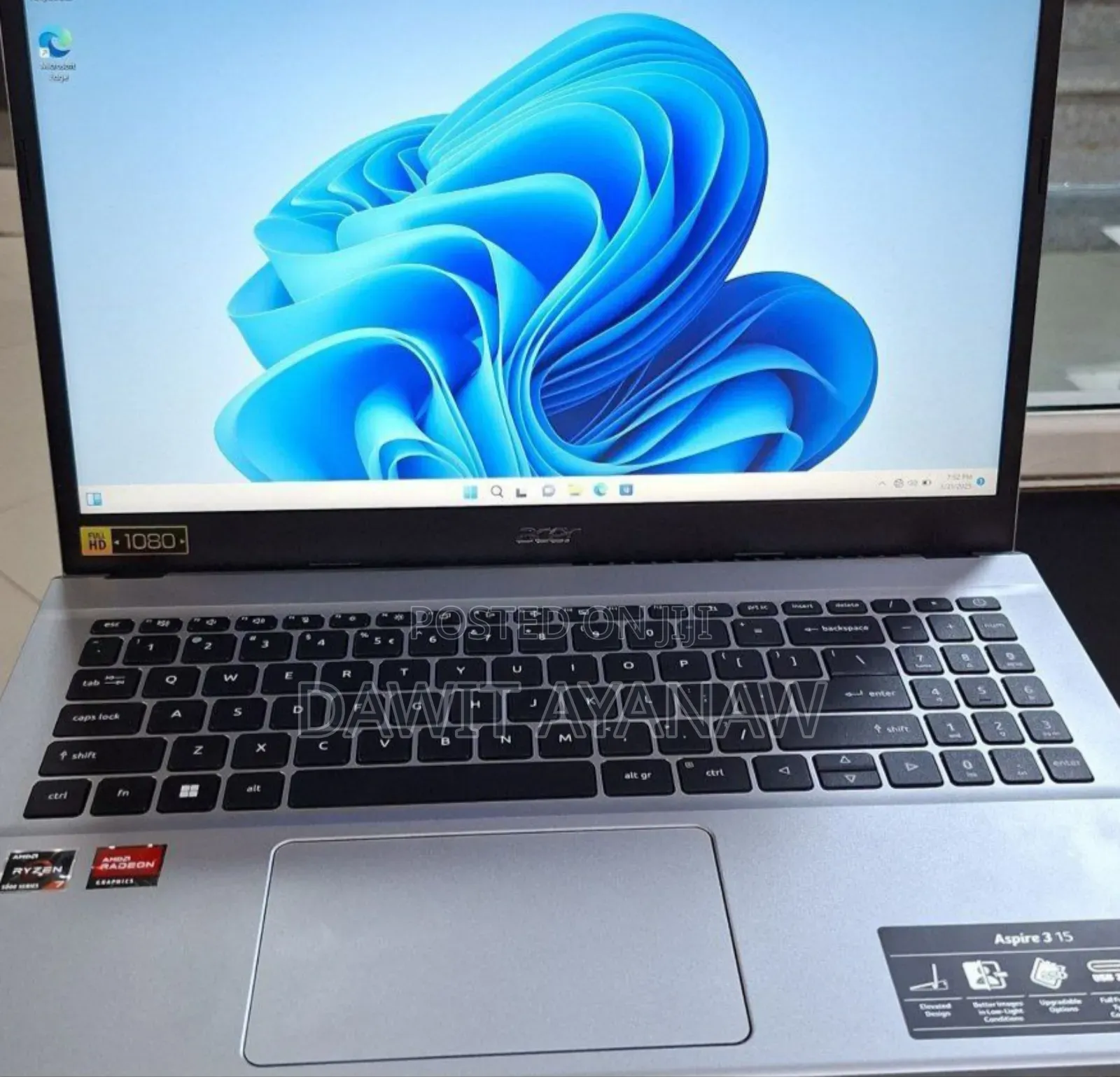 New Laptop Acer Aspire 3 16GB AMD Ryzen 5 SSD 1T