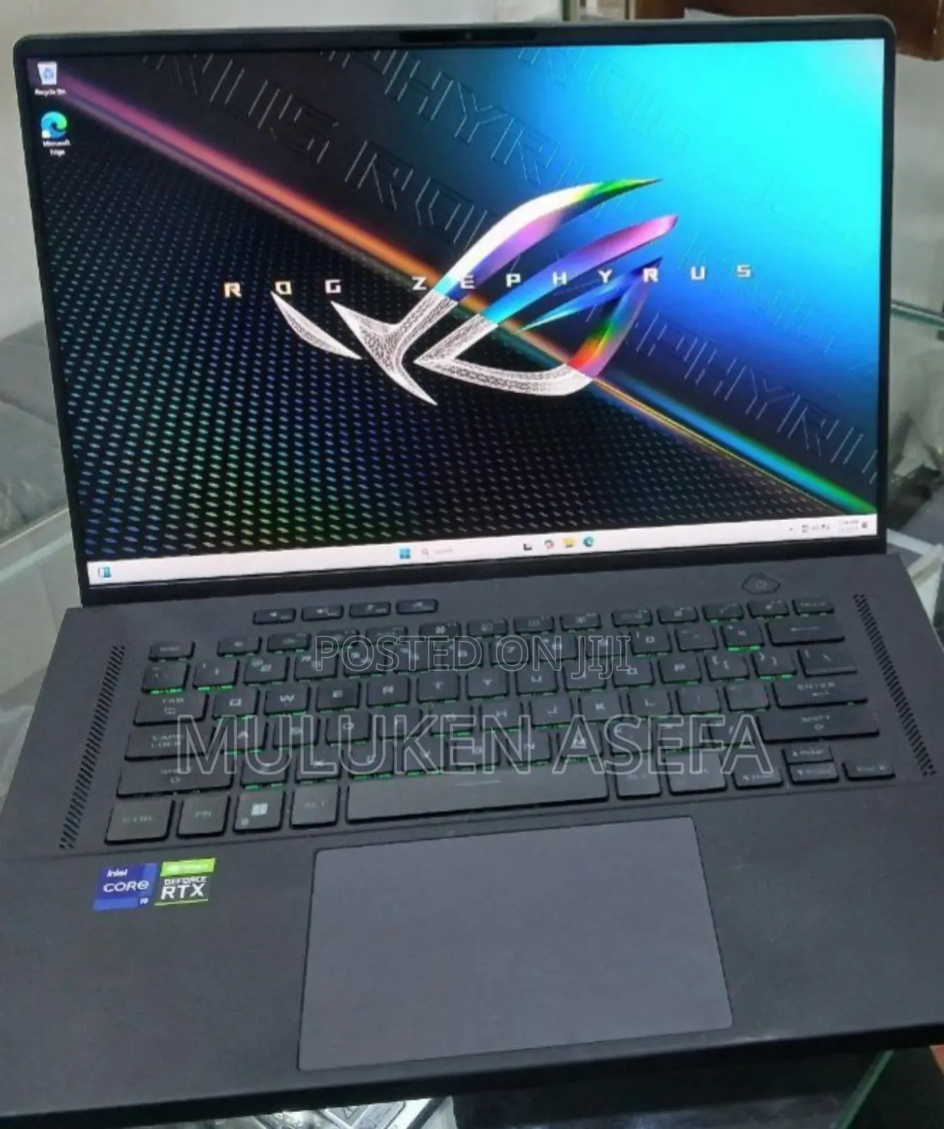 New Laptop Asus ROG Zephyrus G15 16GB Intel Core I9 SSD 512GB