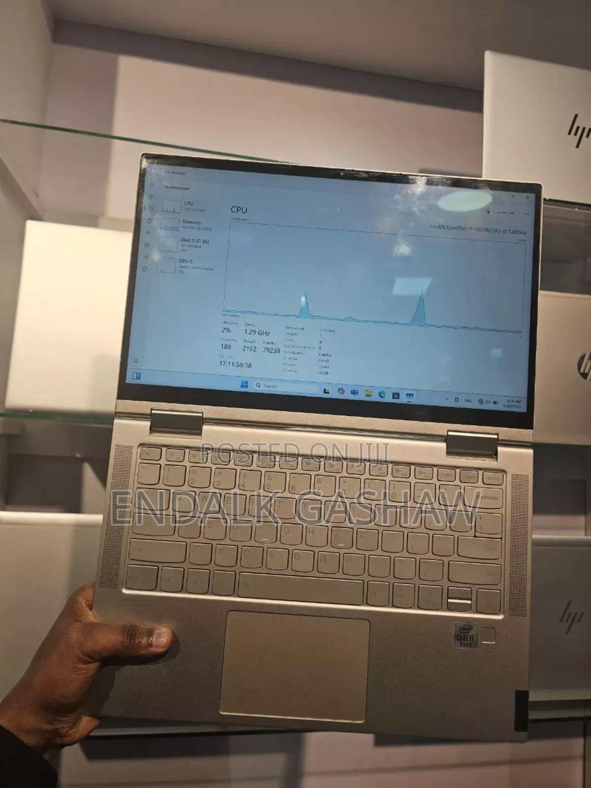 New Laptop Lenovo Yoga C740 16GB Intel Core I7 SSD 512GB