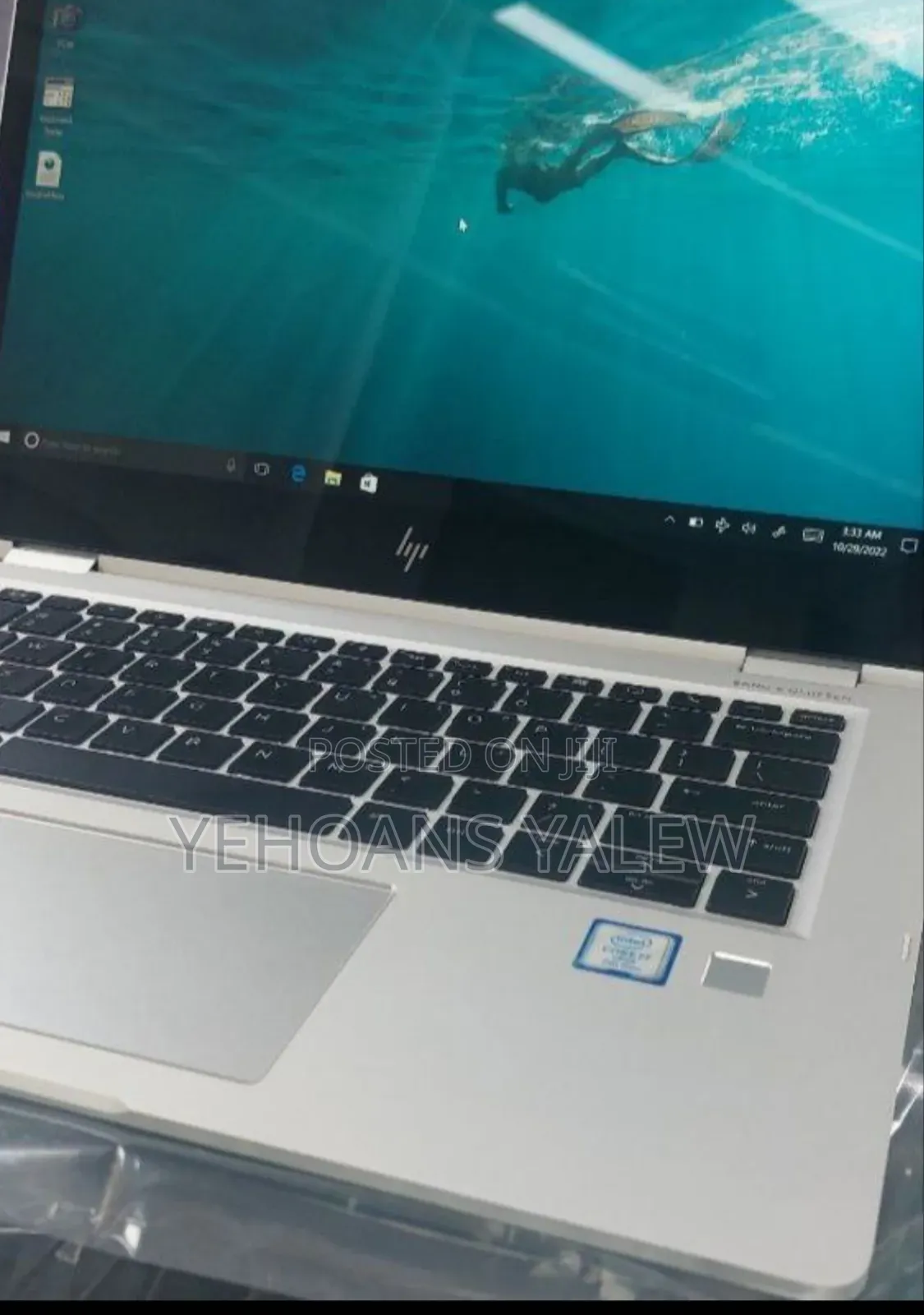New Laptop HP EliteBook X360 1020 8GB Intel Core I7 SSD 512GB