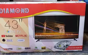 Diamond Tv 43" Smart Android Tv New 2025