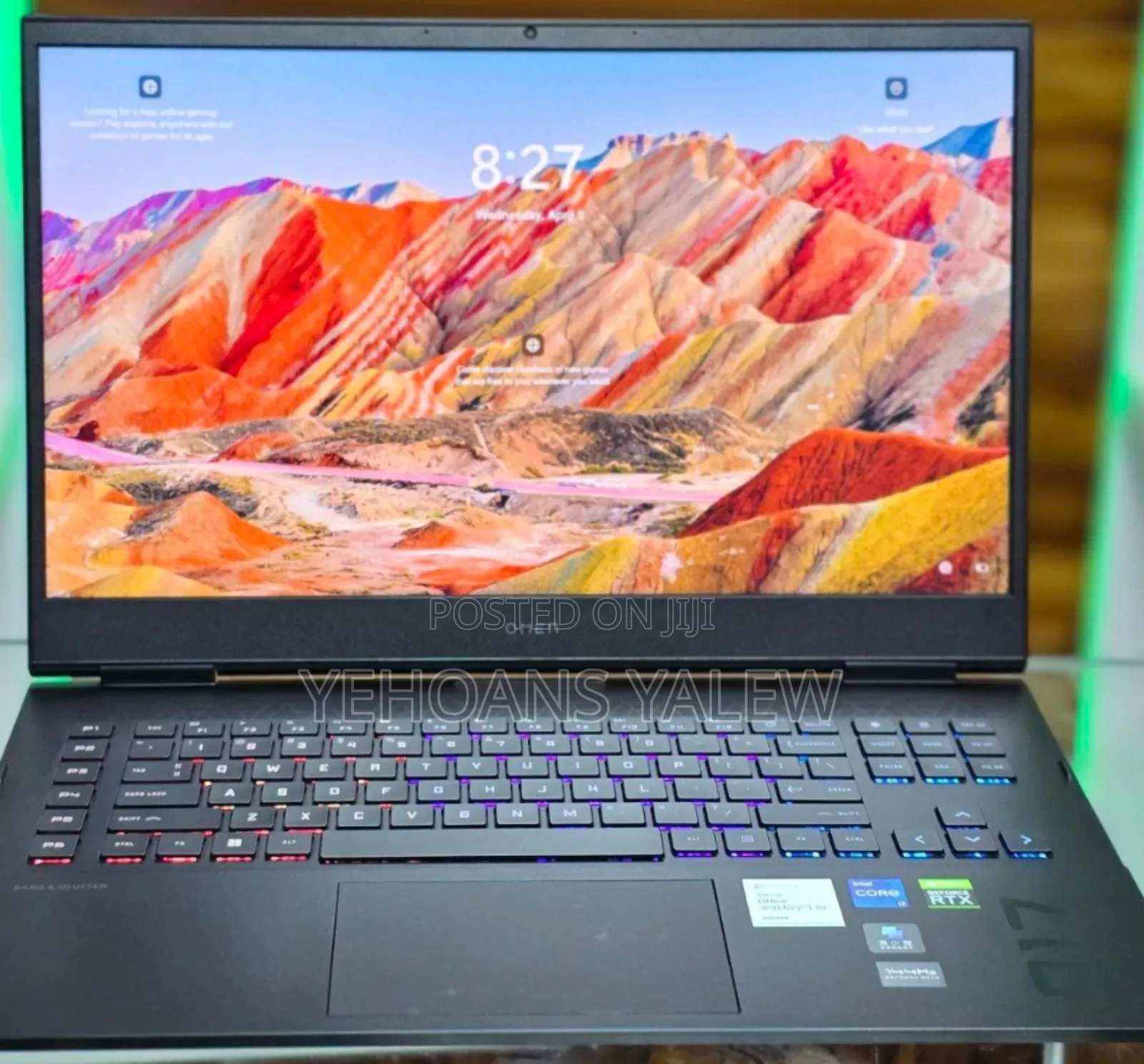 New Laptop HP Omen 17 16GB Intel Core I7 SSD 512GB