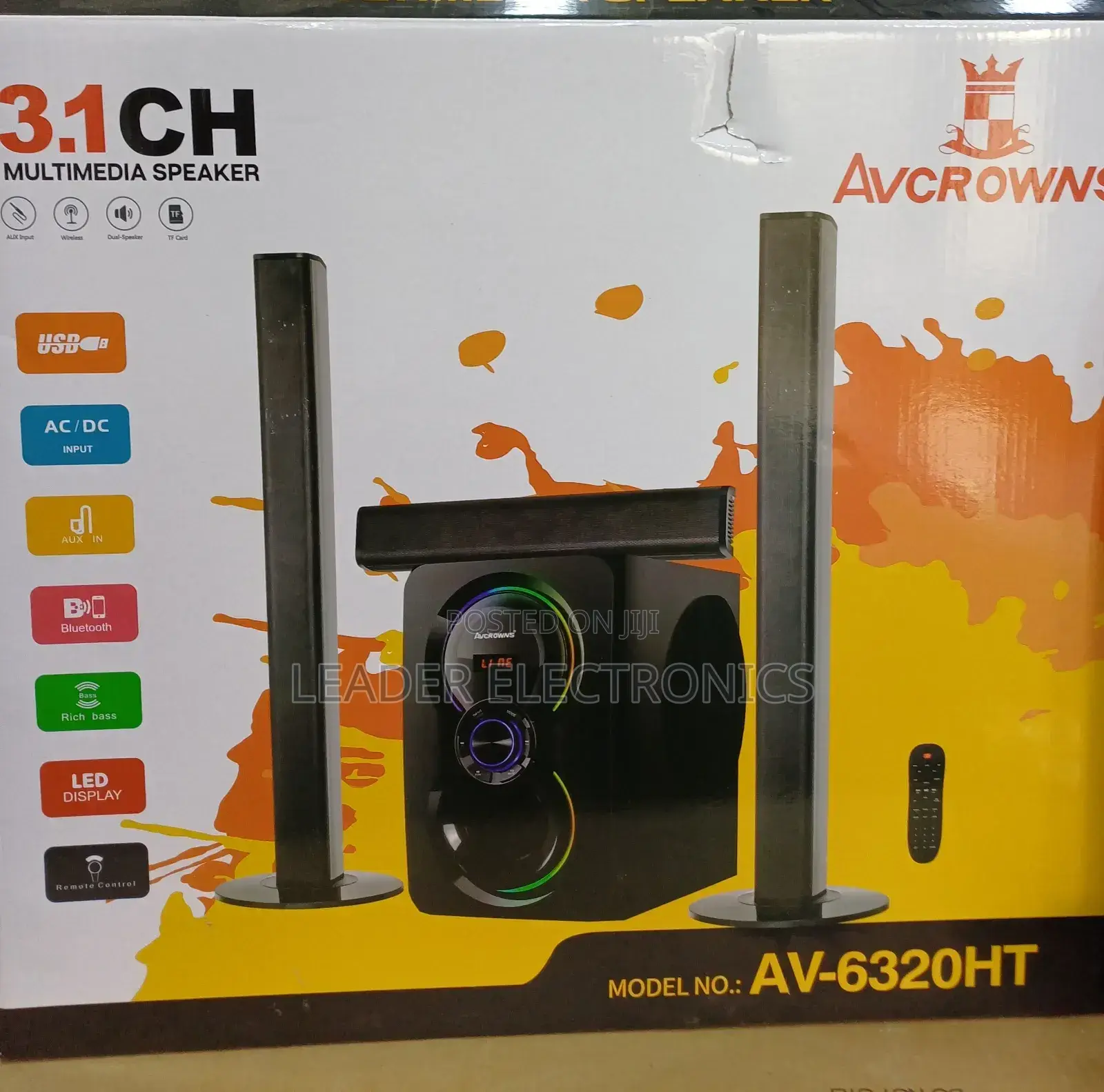 Avcrowns Speaker 3.1 Multimedia Speaker