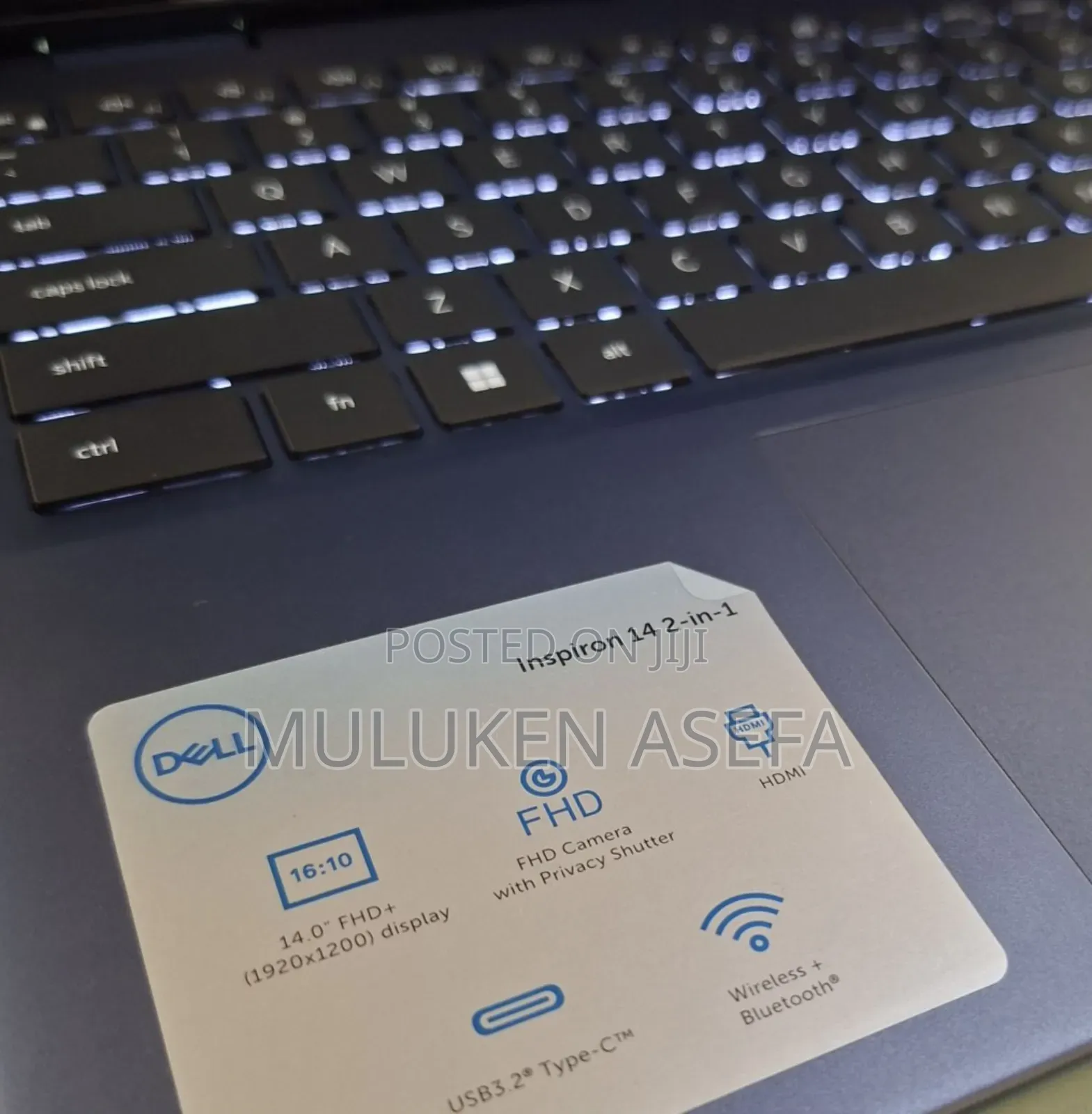 New Laptop Dell Inspiron 14 16GB AMD Ryzen 7 SSD 1T