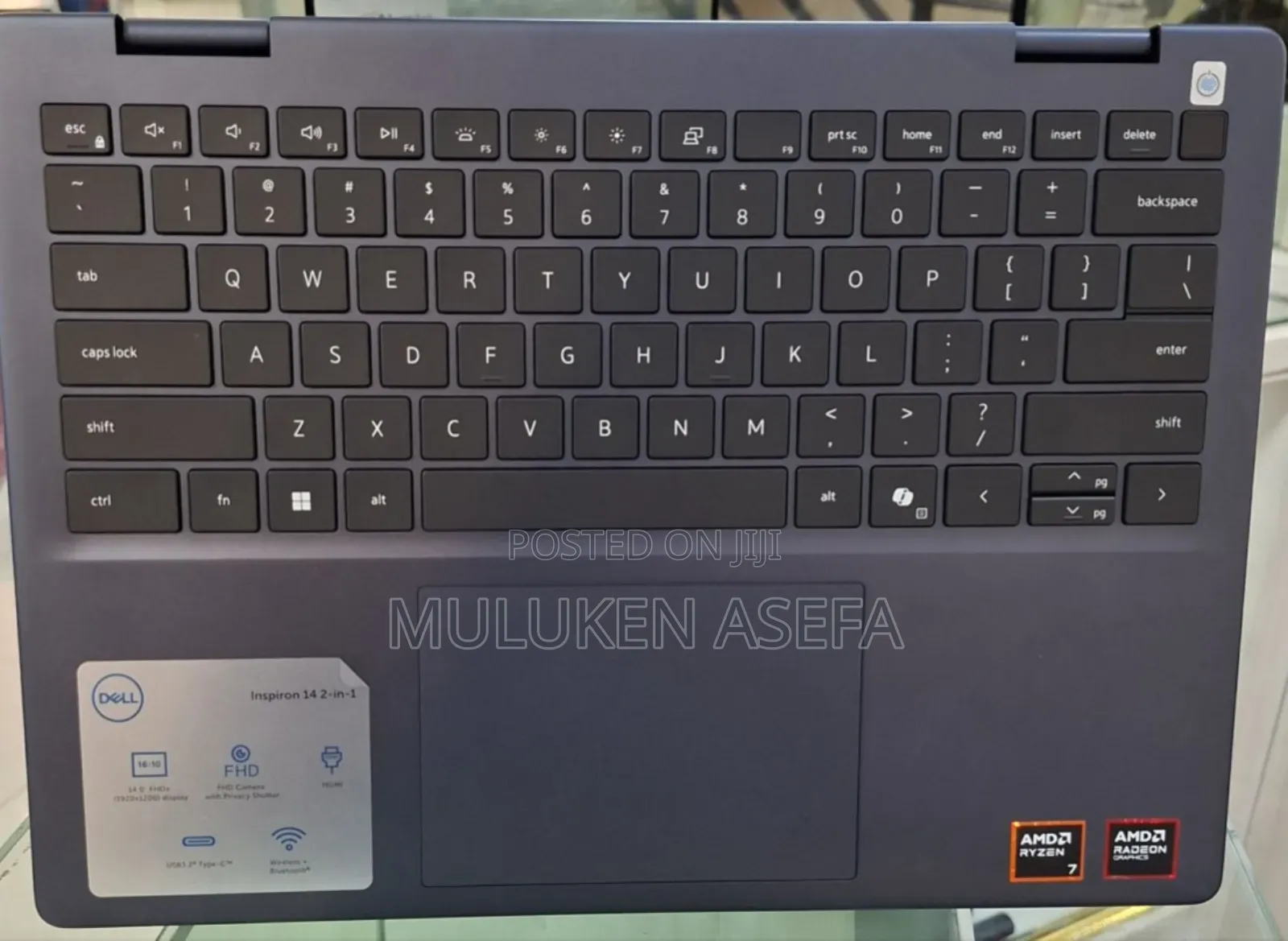 New Laptop Dell Inspiron 14 16GB AMD Ryzen 7 SSD 1T