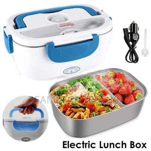 የኤሌክትሪክ ማሞቂያ ያለው የምሳ እቃ 