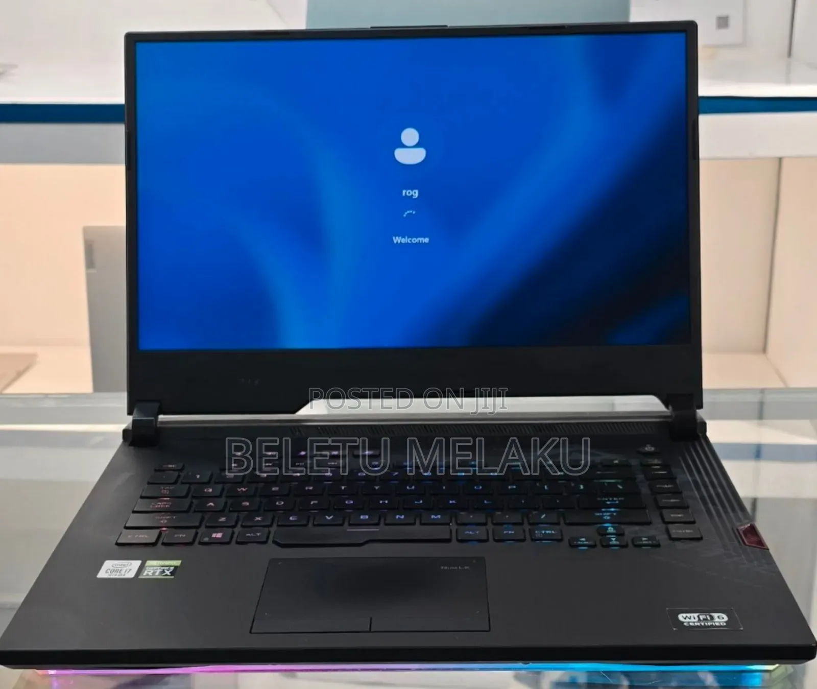 New Laptop Asus ROG Strix G15 16GB Intel Core I7 SSD 1T