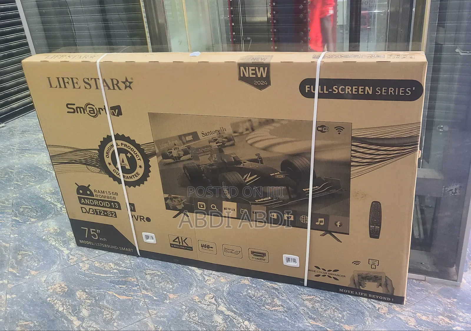 Lafe Star Tv 75 Inch Smart Framless