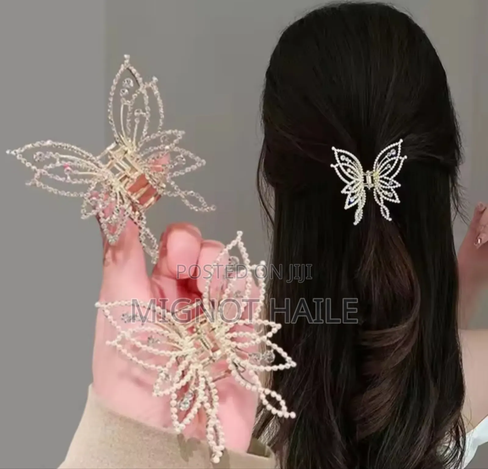 Hair Clip And Necklace