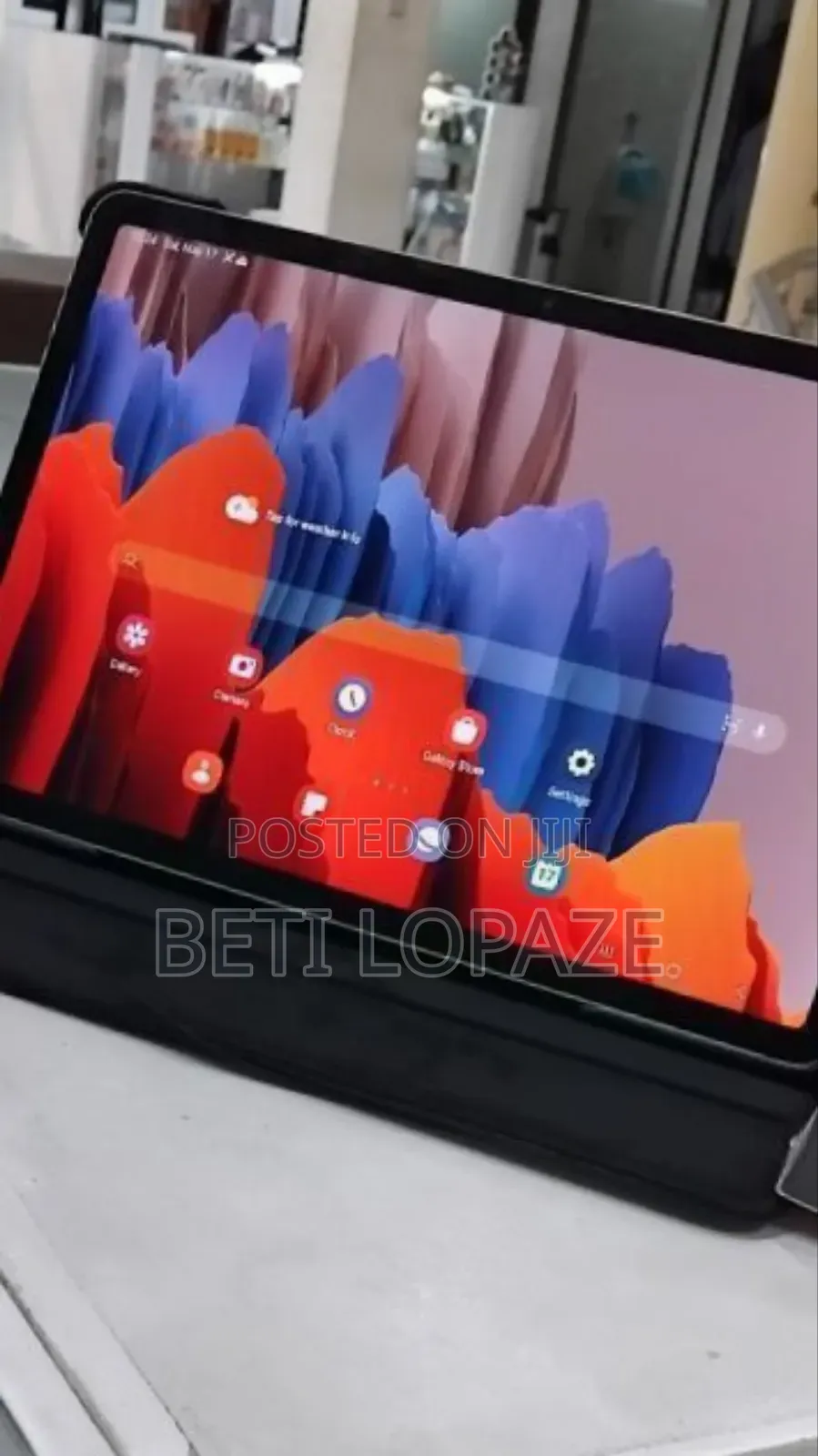 New Samsung Galaxy Tab S7 128 GB Black