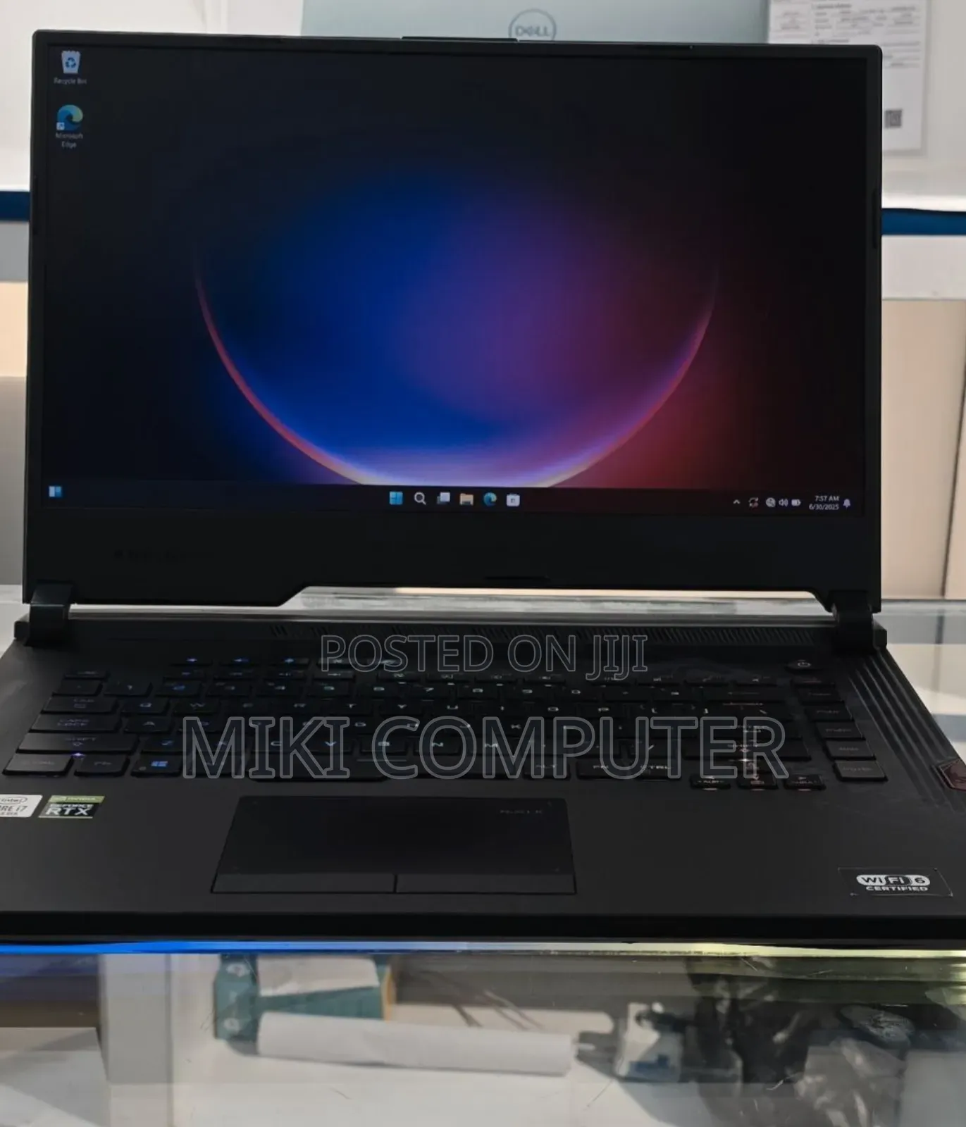 New Laptop Asus ROG Strix G15 16GB Intel Core I7 SSD 512GB