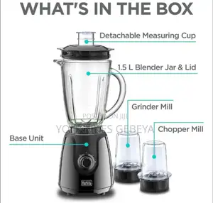 Photo - Black and Decker 3 in 1 Blender