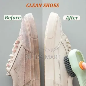 Multi-Functional Shoe Cleaning Brush With Soap Dispenser