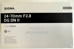 Photo - Sony Sigma 24-70 Mark Ii Usa