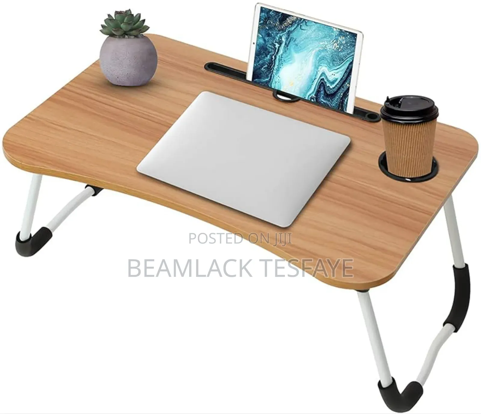 Laptop Table With Cup Holder
