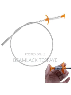 Photo -  Long Sewer Cleaning Wire Spring