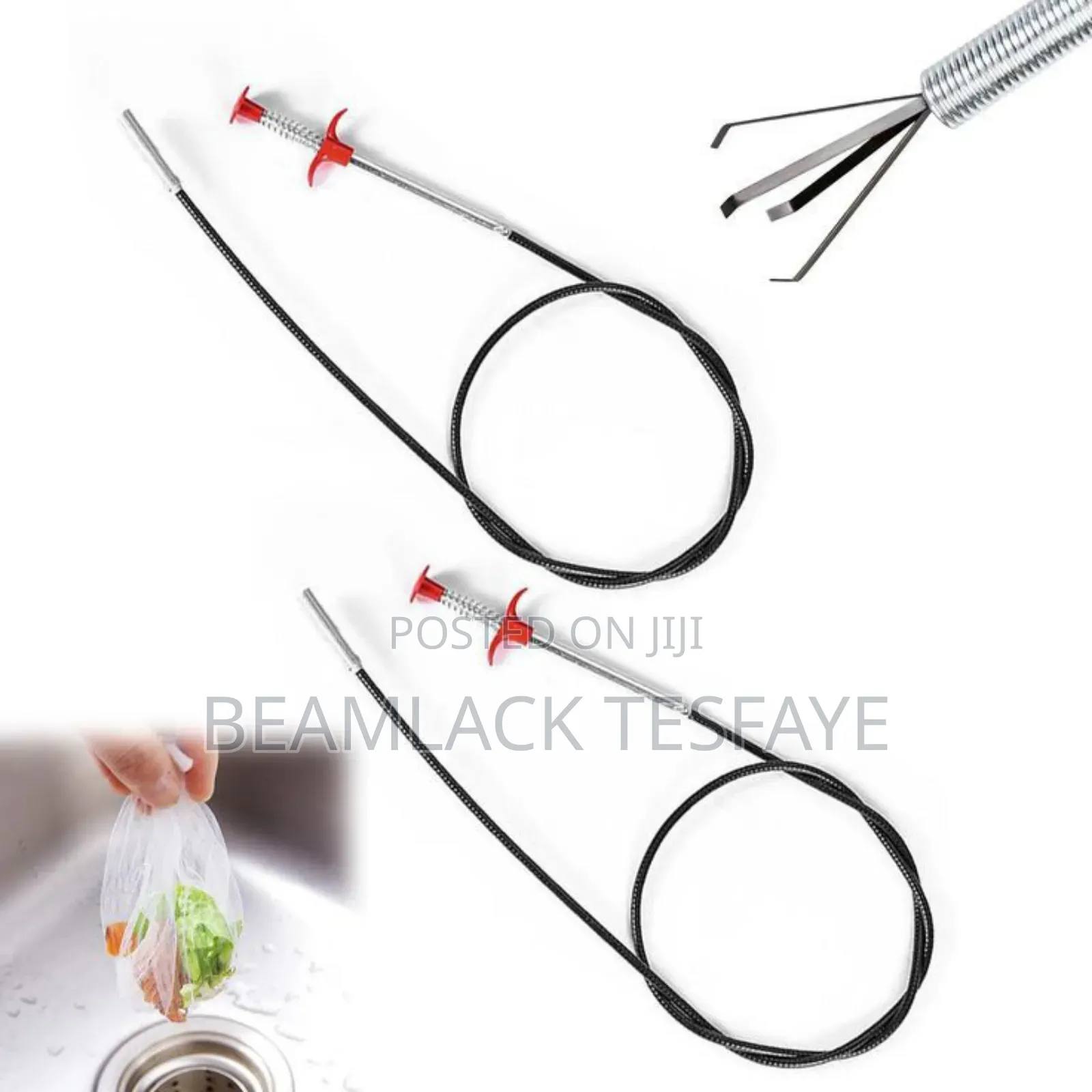  Long Sewer Cleaning Wire Spring