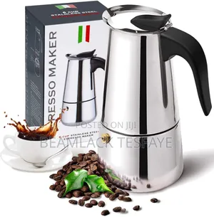  Stainless Steel Espresso Maker
