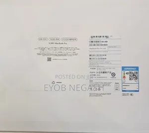 New Laptop Apple MacBook Pro 2024 M4 14-Inch 16GB Apple M4 SSD 512GB