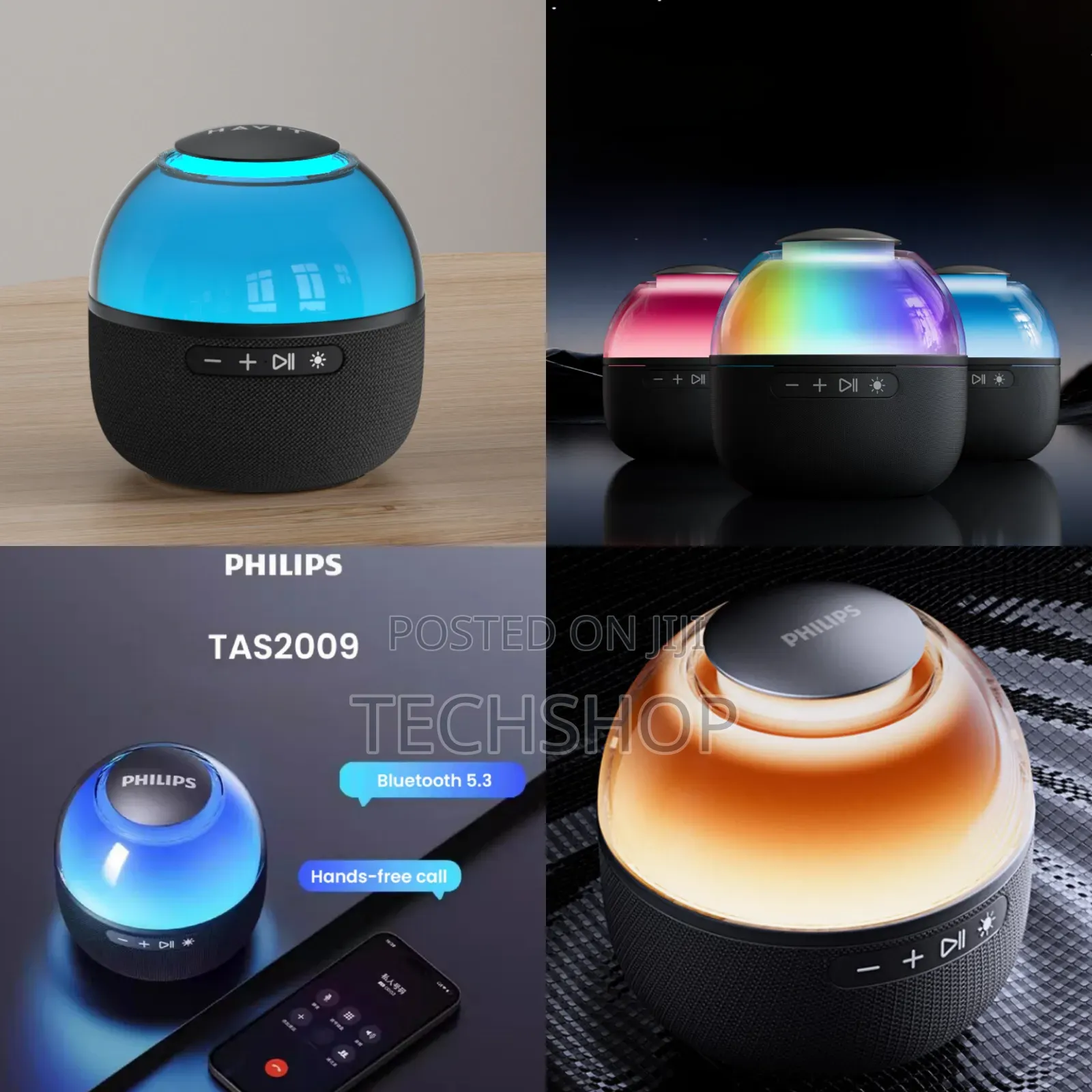 Philips RGB Light Bluetooth Speaker