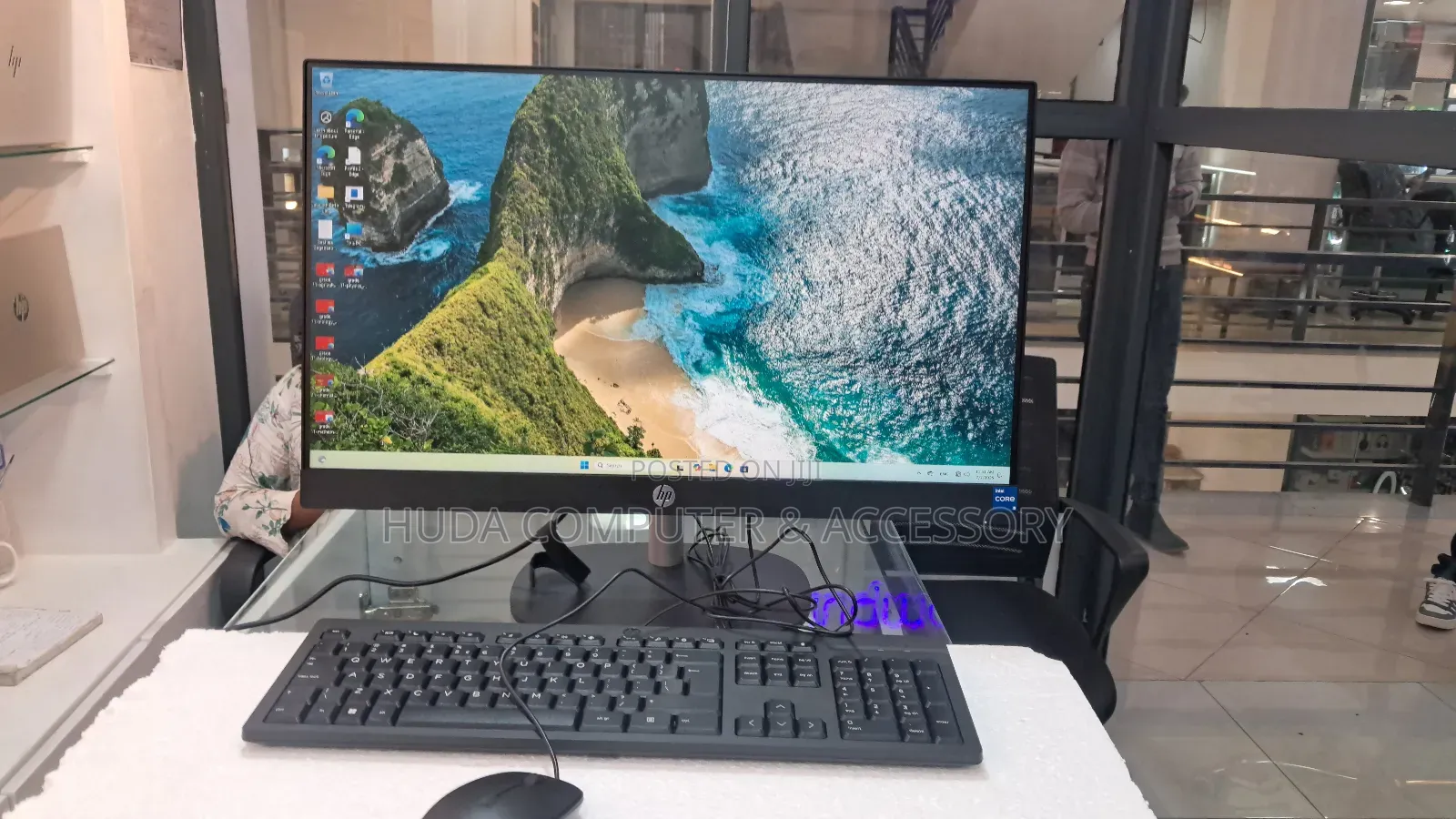 New Desktop Computer HP 290 G4 All-in-One 8GB Intel Core I5 SSD 512GB