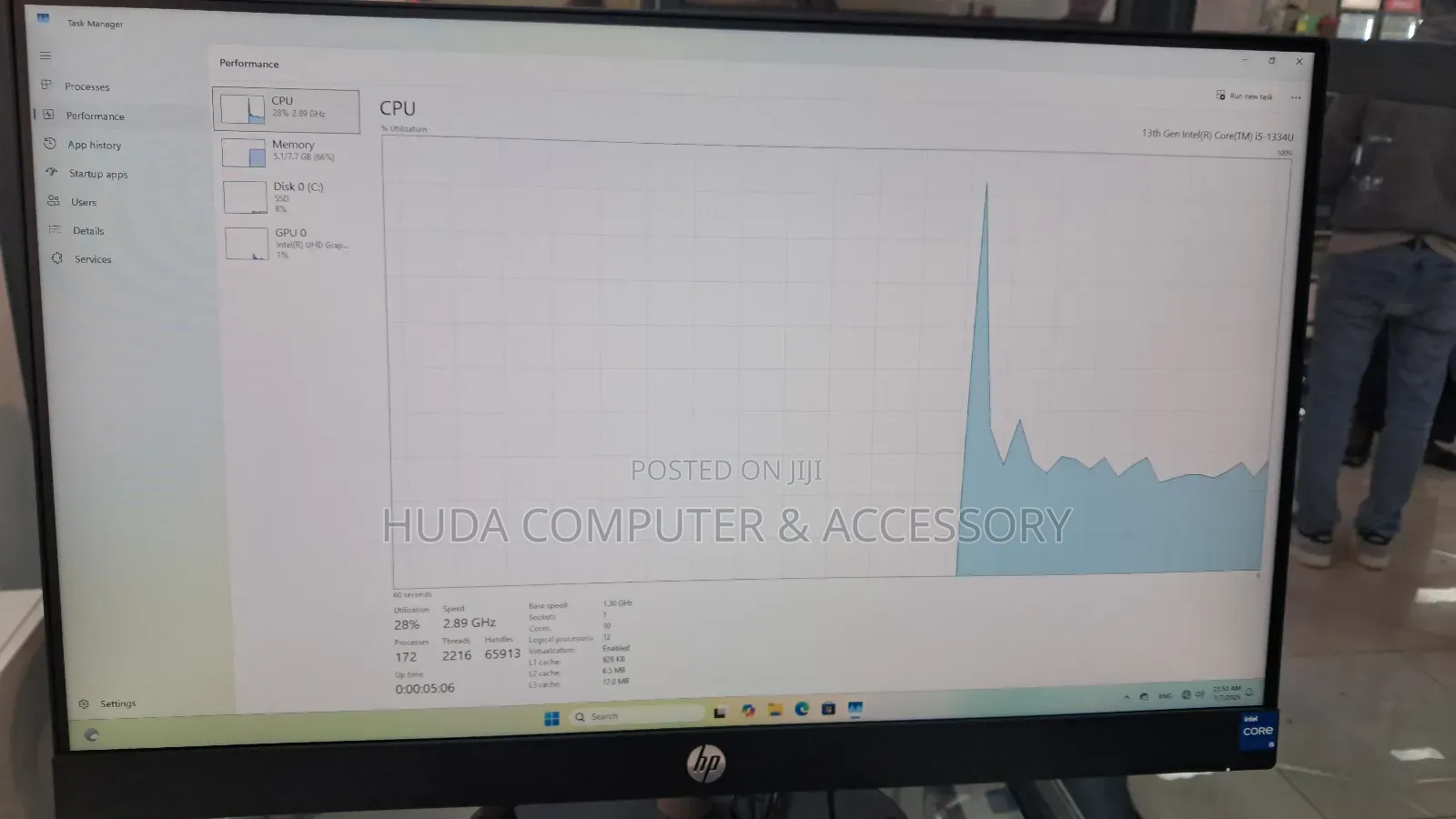 New Desktop Computer HP 290 G4 All-in-One 8GB Intel Core I5 SSD 512GB