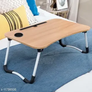 Foldable Laptop Table With Cup Holder