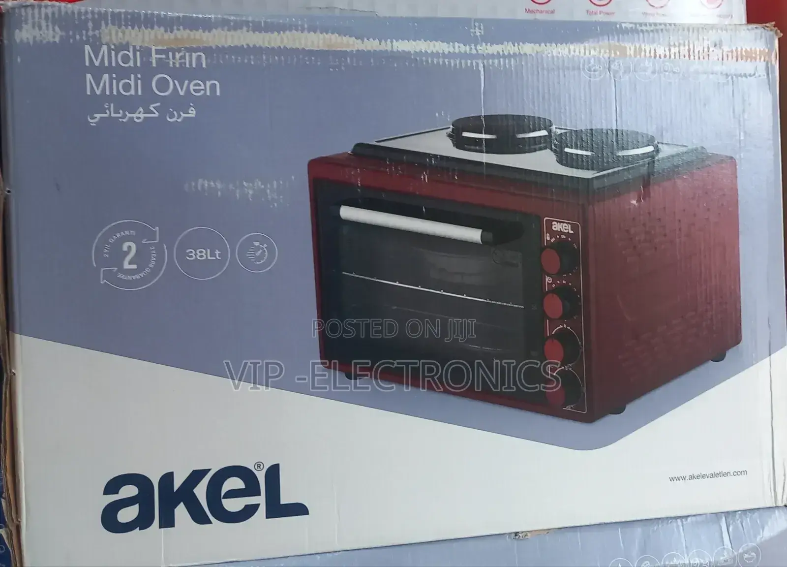 Akel Mini Oven 38liter