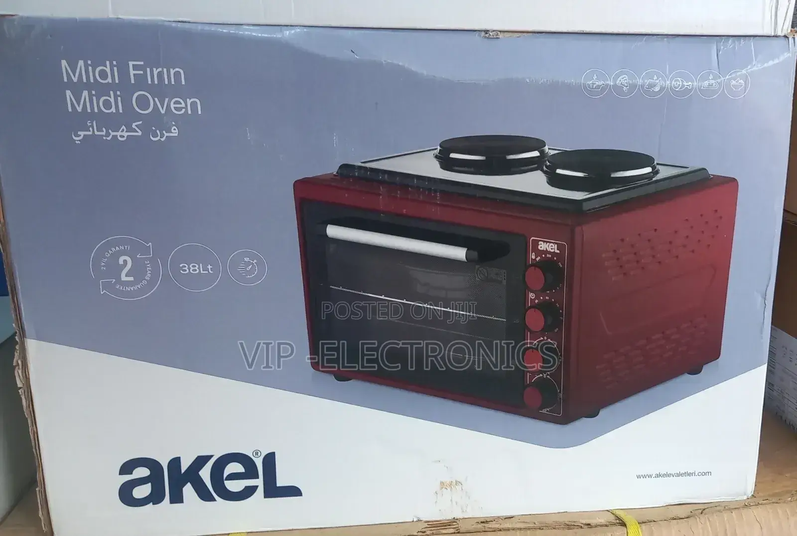 Akel Mini Oven 38liter