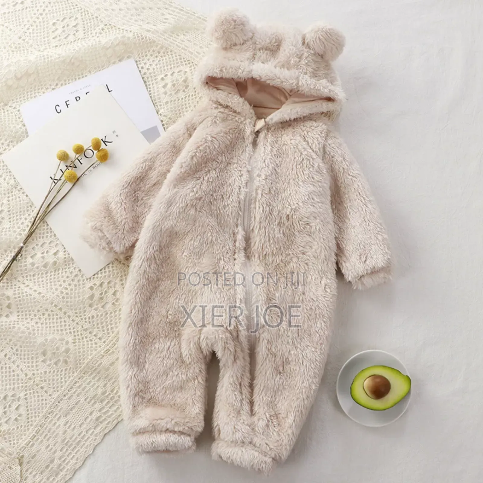Warm Baby Suit With Zippers