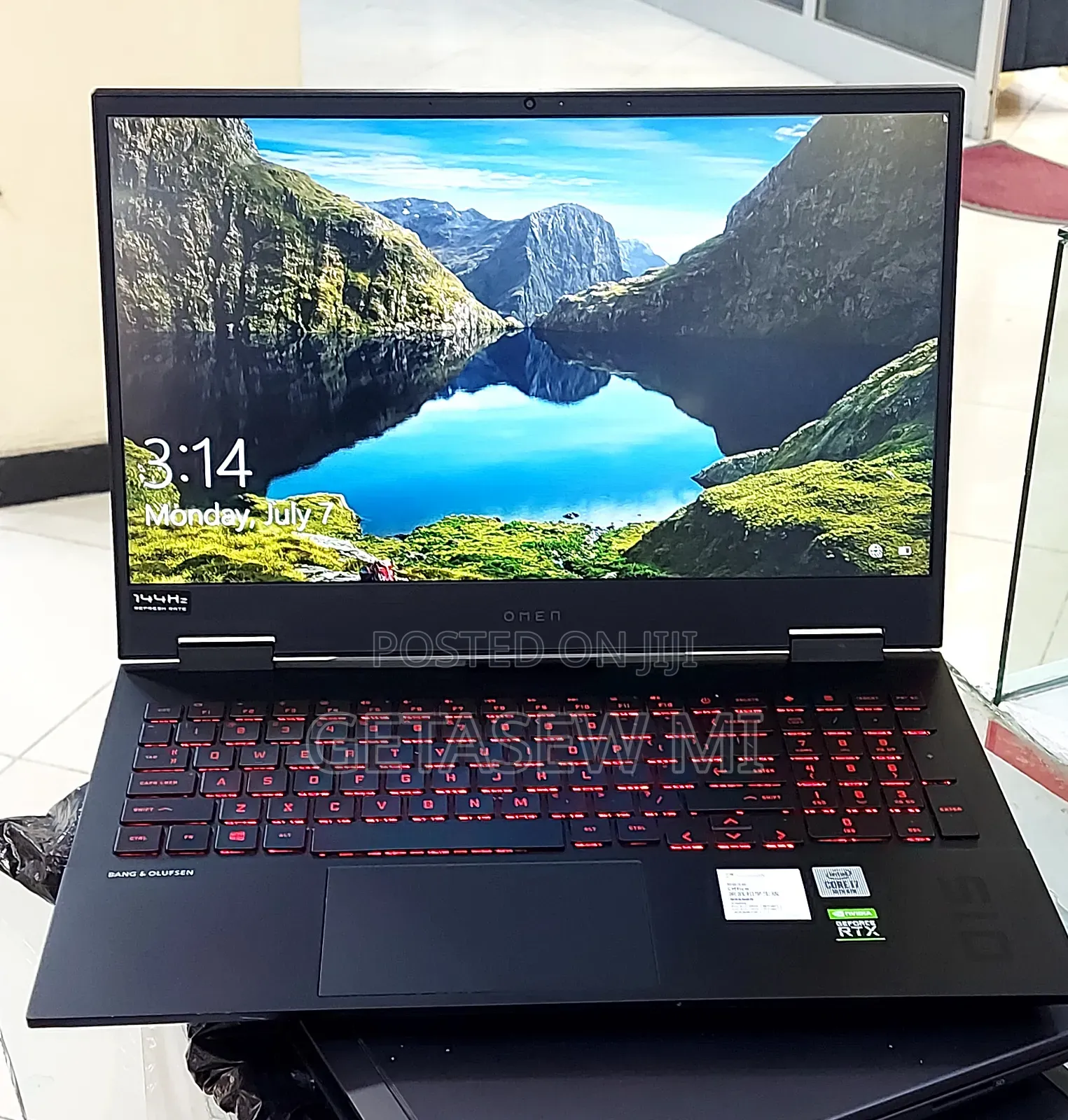 New Laptop HP Omen 15 16GB Intel Core I7 SSD 1T