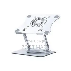 Photo - Laptop Cooling Stand With Adjustable Height Fan