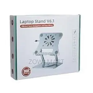 Laptop Cooling Stand With Adjustable Height Fan
