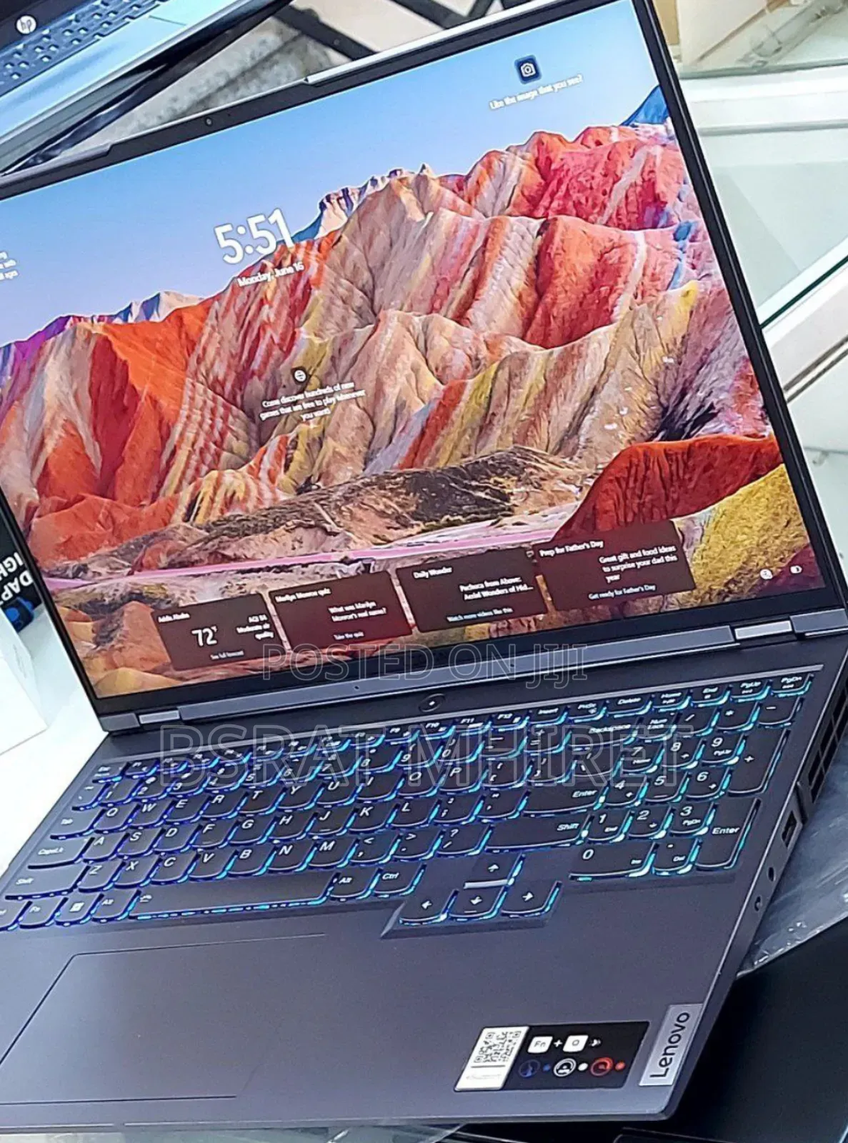 New Laptop Lenovo Legion 5 16GB AMD Ryzen 7 SSD 512GB