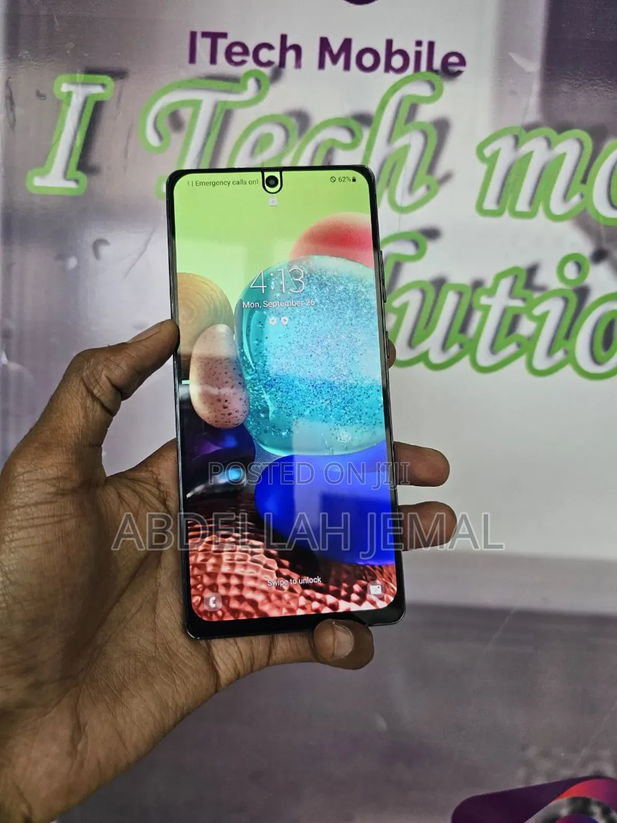 New Samsung Galaxy A71 5G 128 GB Black