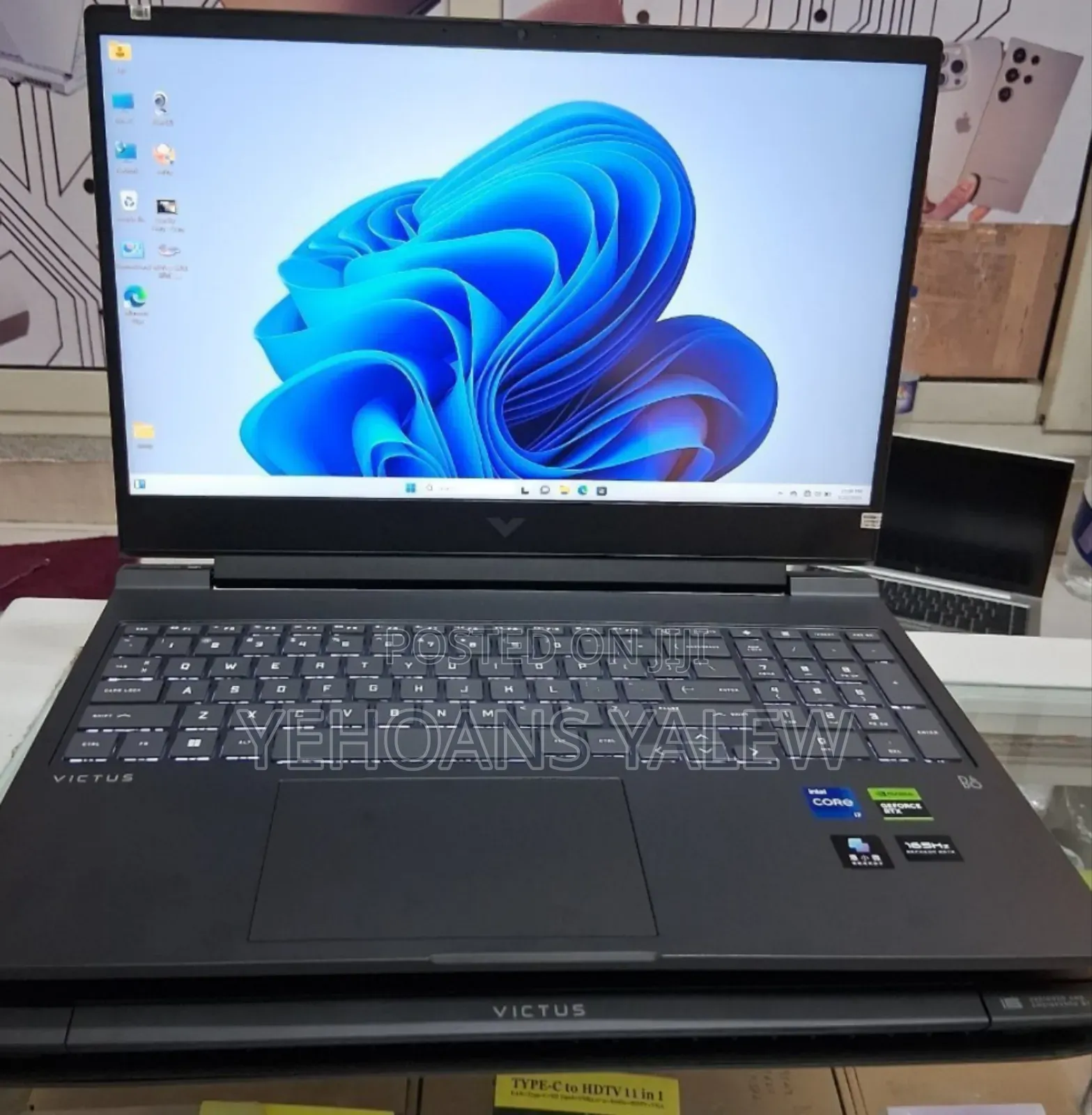 New Laptop HP Victus 16 16GB Intel Core I7 SSD 1T