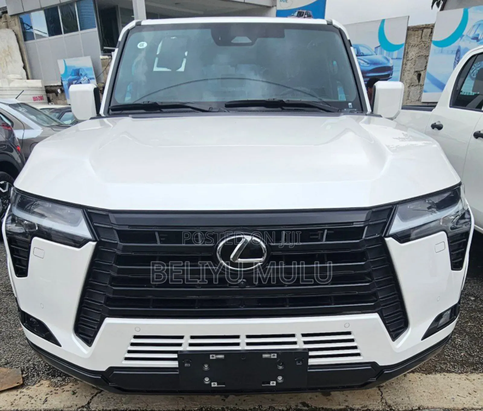 New Lexus GX 550h Hybrid AWD 2024 White